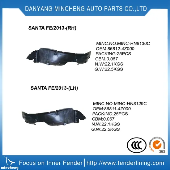 Inner Fender Liner for Crown Majesta 2003 2008