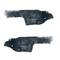 Liner Fender Trim for Ty-Hilux/2012 4WD Lh/Rh Ty8383 Ty8384